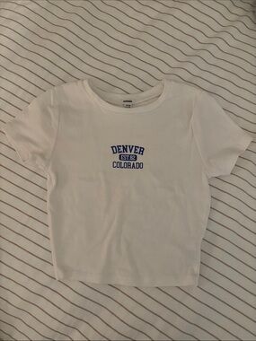 Garage Denver cropped tee